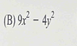 9x^2-4y^2