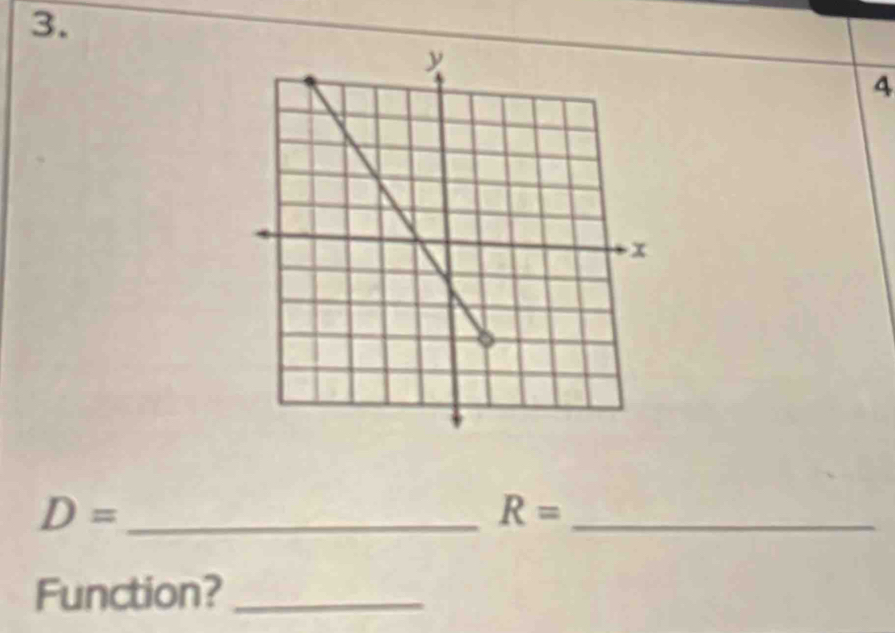 4 
_ D=
R= _ 
Function?_