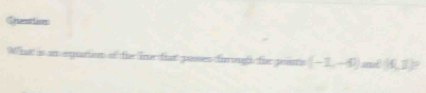 (-1,-6) f(1)=