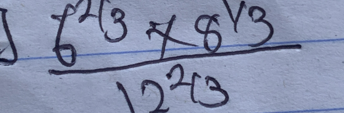  (6^(2/3)* 8^(1/3))/12^(2/3) 