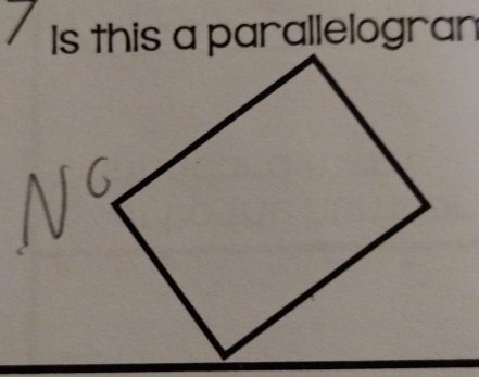 Is this a parallelogran