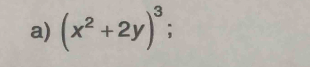 (x^2+2y)^3;