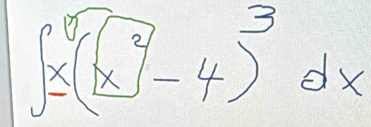 ∈t _-^0(x^2-4)^3dx