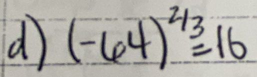 (-64)^2/3=16