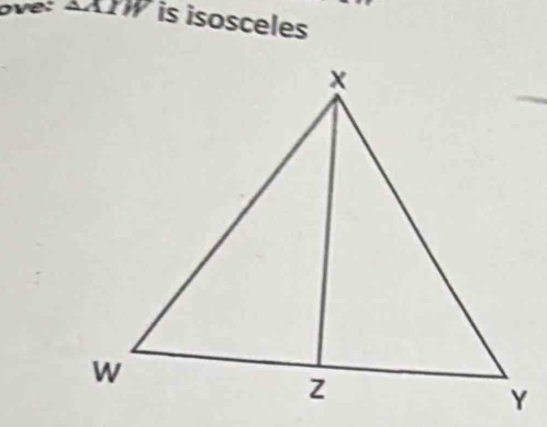 ove: △ ATW is isosceles