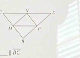 parallel overline BC