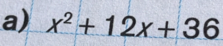 x^2+12x+36