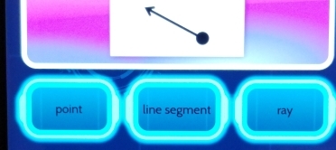 point line segment ray