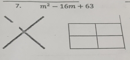 m^2-16m+63