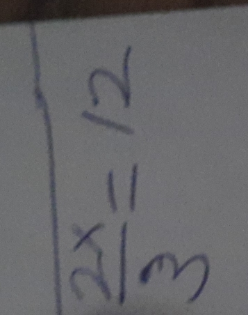  2x/3 =12