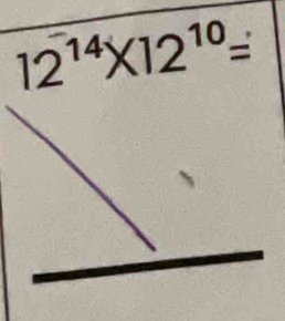 12^(14)* 12^(10)=