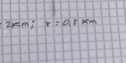 2kmj r=0.8km