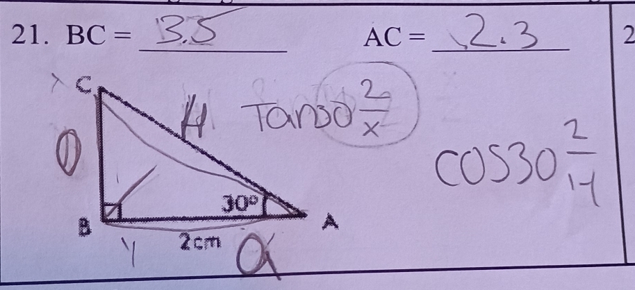 BC= AC= 2
_