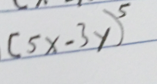 (5x-3y)^5