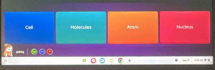 Cell Molecules Atom Nucleus
U19 US