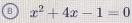 x^2+4x-1=0