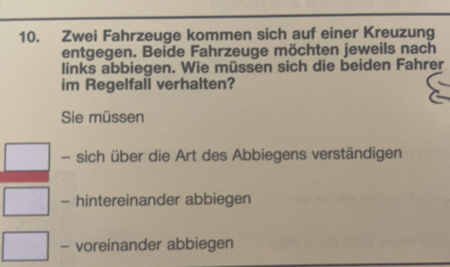 Zwei Fahrzeuge Kommen Sich Auf Einer Kreuzung Entgegen