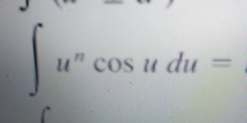 ∈t u^ncos udu=