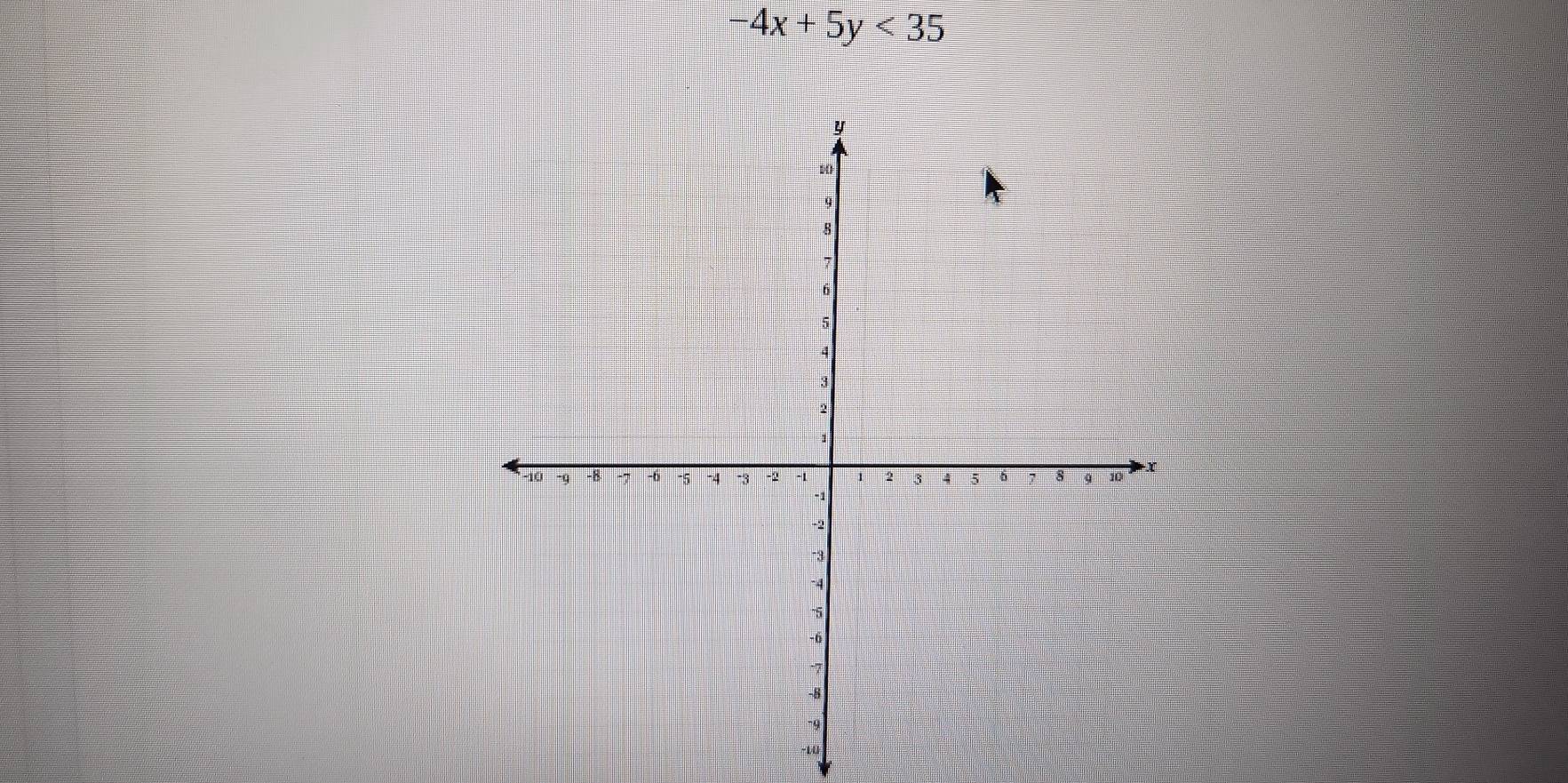 -4x+5y<35</tex>
-10