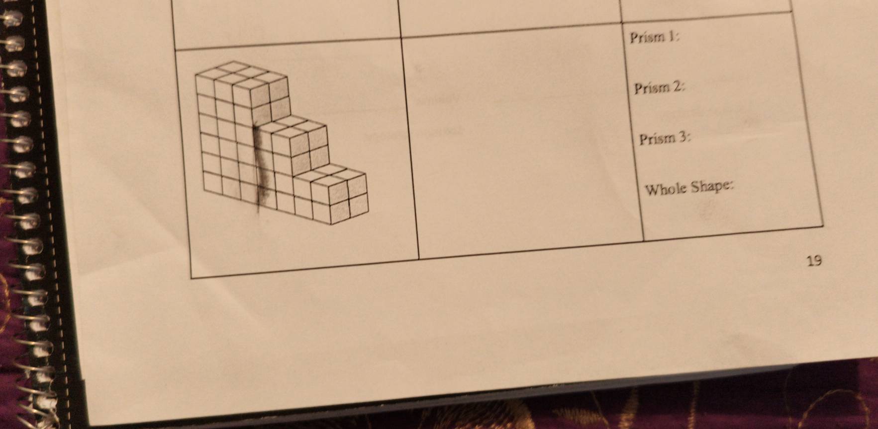 Prism 1: 
Prism 2: 
Prism 3: 
Whole Shape: 
19