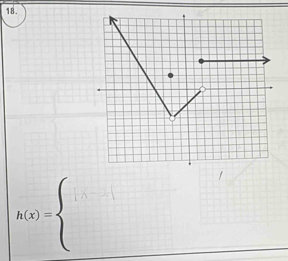 h(x)=beginarrayl |x|>| □ endarray.