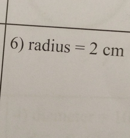 radius=2cm