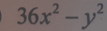 36x^2-y^2