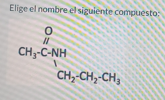 Elige el nombre el siguiente compuesto:
CH_3^(OCH_(2H)^OCH_3) CH_2· CH_2