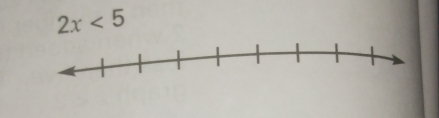 2x<5</tex>