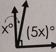 x° (5x)^circ 