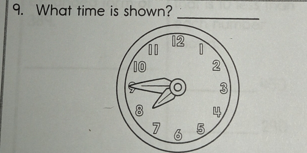 What time is shown? 
_