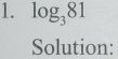 log _381
Solution: