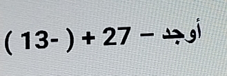 (13-)+27-to 9