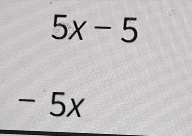 5x-5
-5x