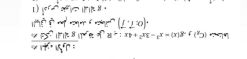 (C_g), g(x)=x^3-3x^2+4x : 
. (O;vector i,vector j)
8 W SL (I