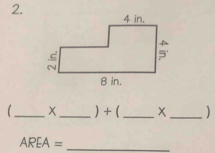  __) + ( _x _) 
x 
_
AREA=