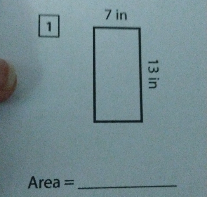 1
Area = _