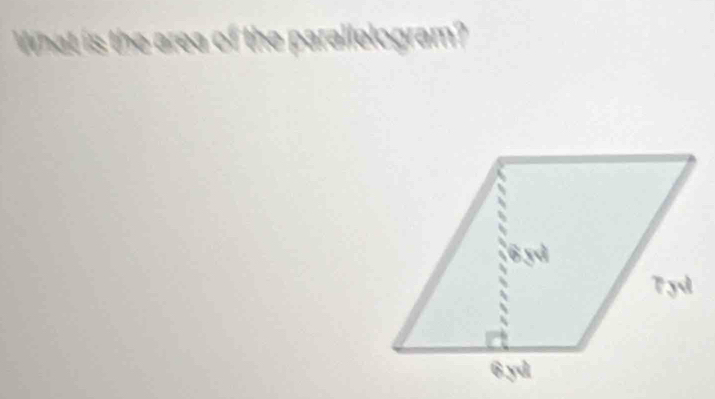 parallelogram?