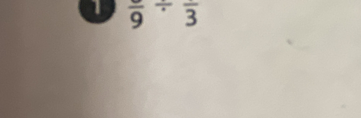 1 frac 9/ frac 3