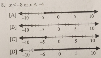 x or x≤ -4
[ 
[ 
[ 
[