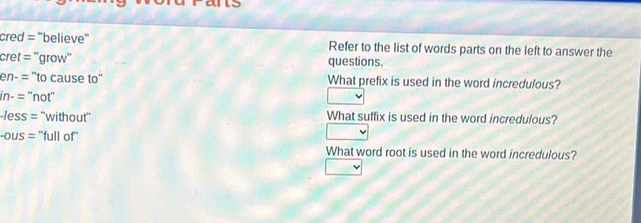 Solved: cred = 