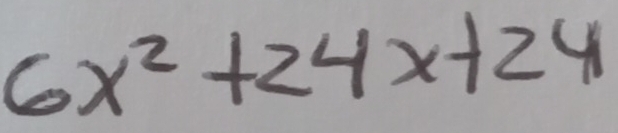 6x^2+24x+24