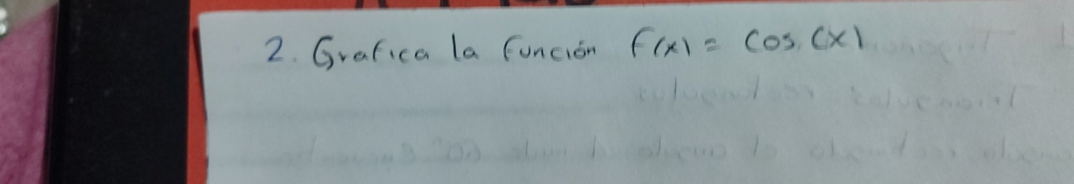 Grafica la Funcion f(x)=cos x|