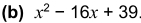 x^2-16x+39