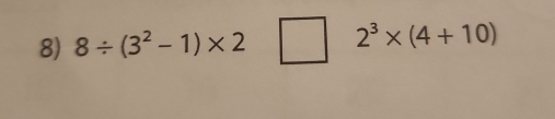 8/ (3^2-1)* 2 V 2^3* (4+10)