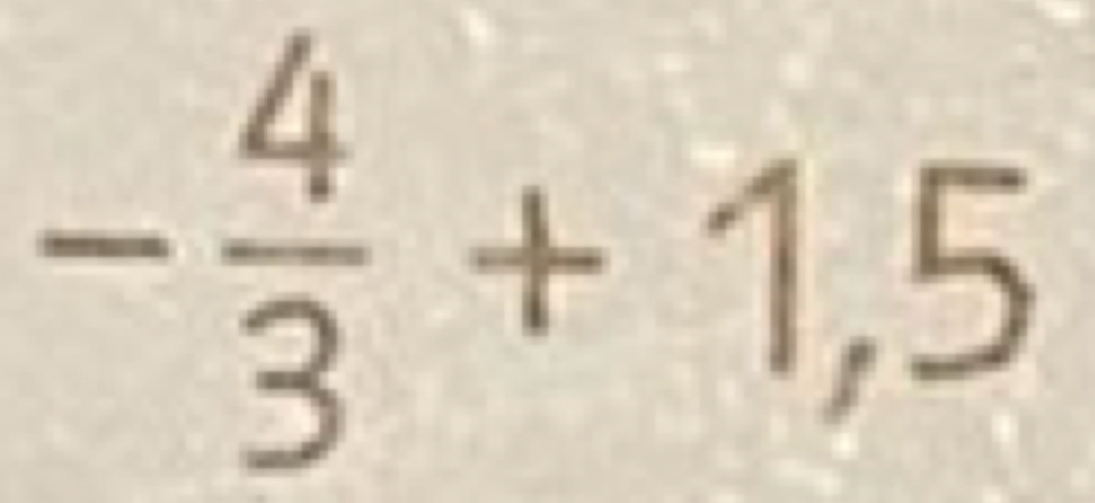 - 4/3 +1,5