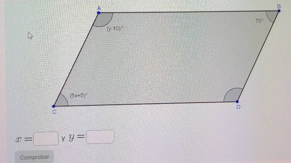 x=□ y y=□
Comprobar