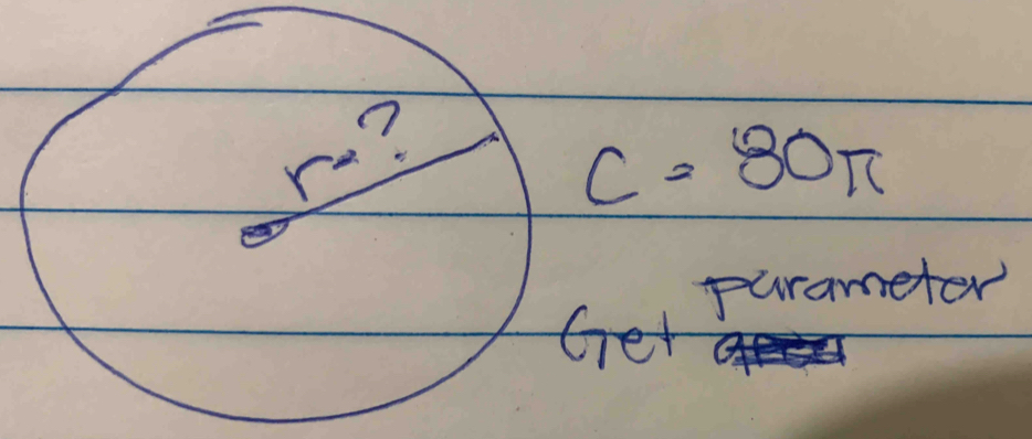 r?
C=80π
purameter 
<>