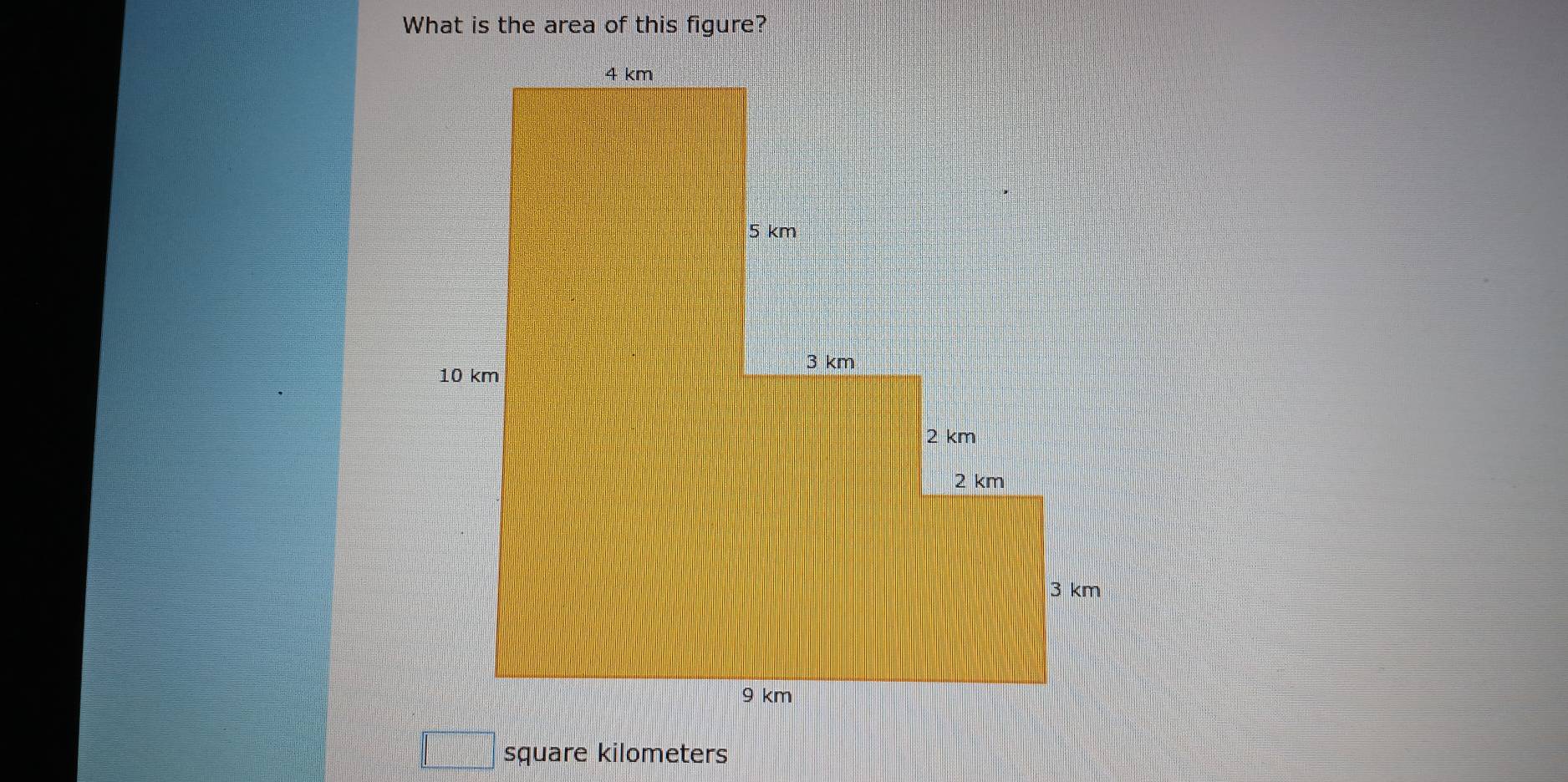 □ square kilometers