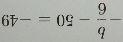 □ ;;-=0⊂eq - 9/9 -
(□)°